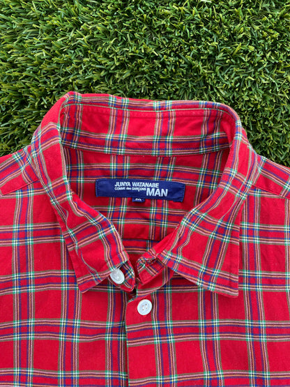 AD2001 Poem - Junya Watanabe “Him Ham” Plaid Button Up