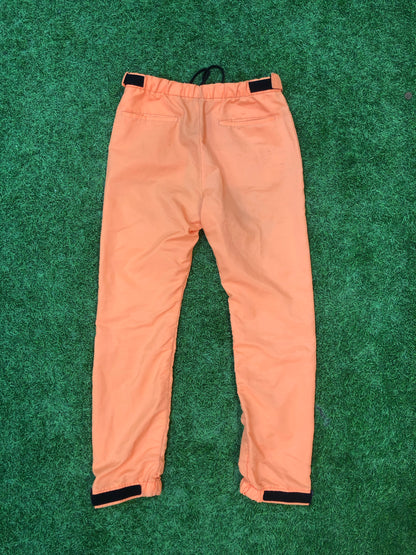 Prada Milano Orange Tela Technical Nylon Pant