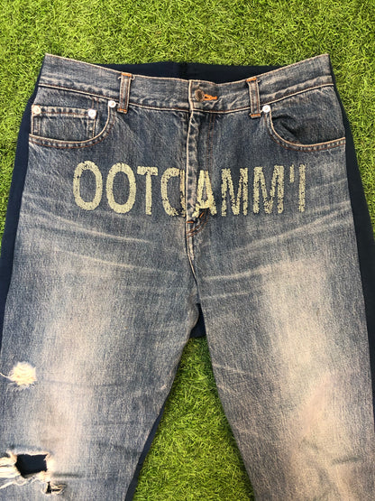 AW02 "Witch Cells Division" Undercover 'IMMADTOO' Hybrid Denim