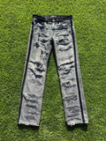 AW02 Witch Cells Division - Undercover Velour Crash Denim