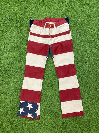 Hysteric Glamour Kinky American Flag Denim