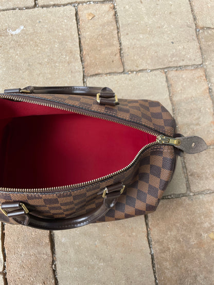 Louis Vuitton Speedy Handbag Damier 30