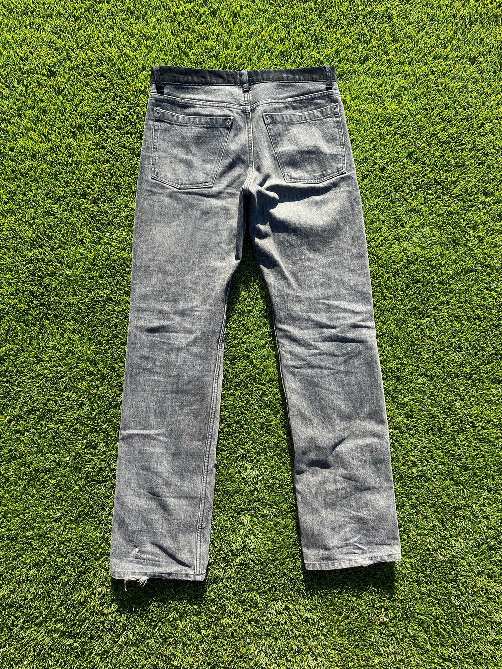 AW02 Witch Cells Division - Undercover Velour Crash Denim