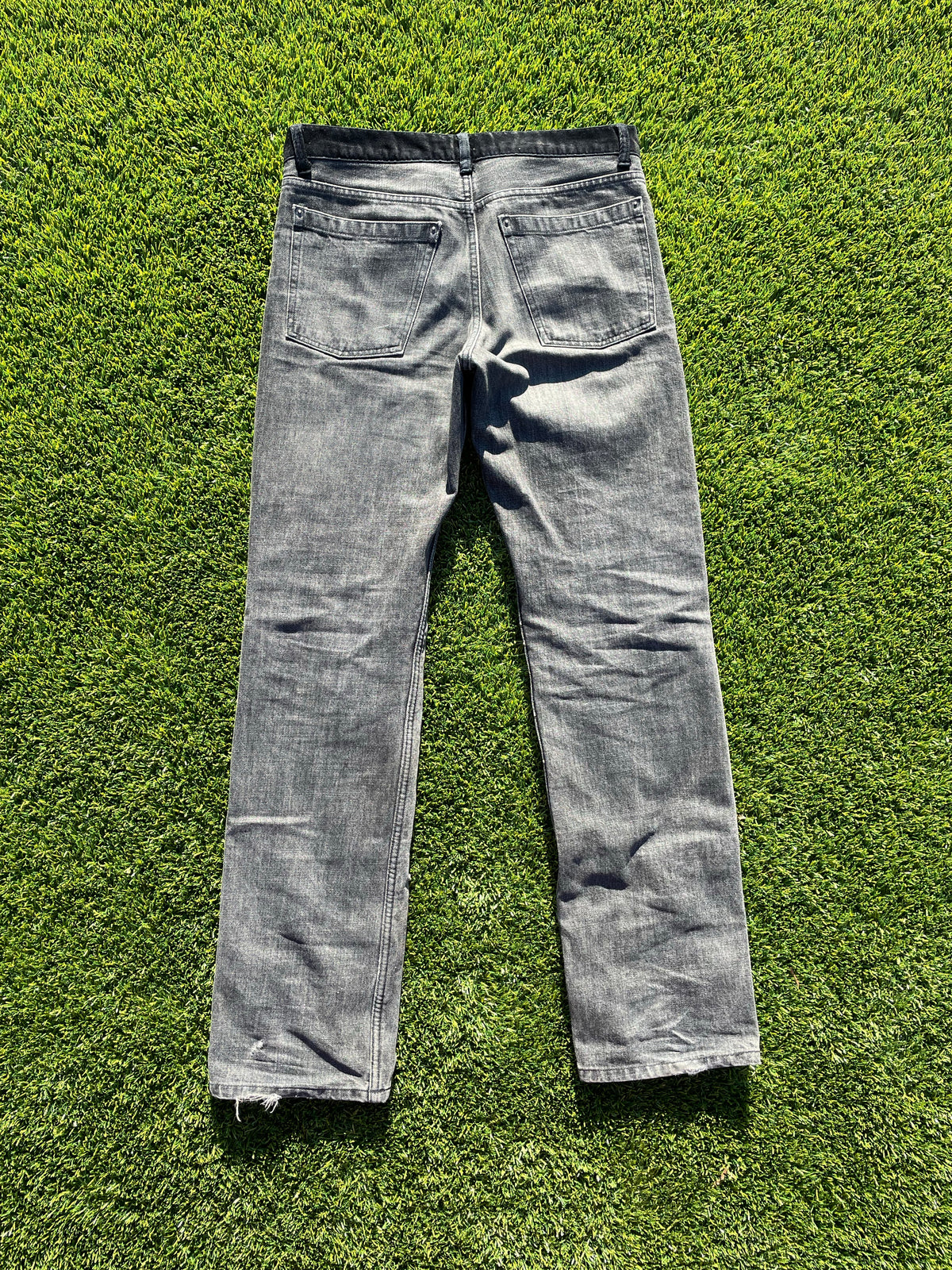 AW02 Witch Cells Division - Undercover Velour Crash Denim