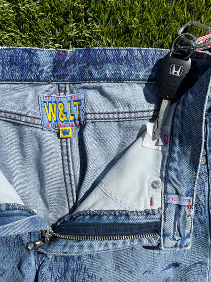 AW97 Walter Van Beirendonck Pen Design Denim