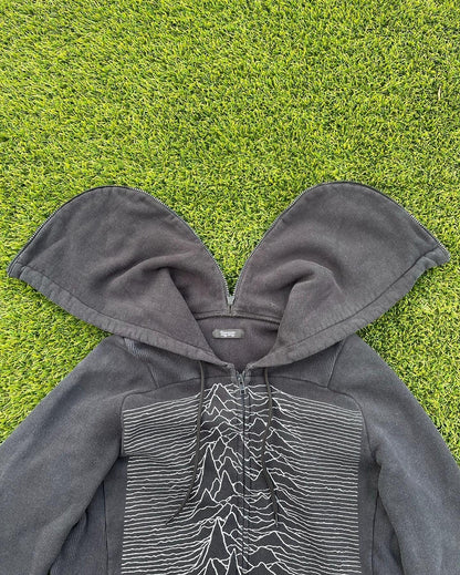 AW09 Undercover Joy Division Unknown Pleasures Zip Up Hoodie