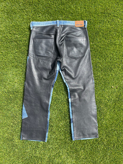 M/F Junya Watanabe Hybrid Leather Denim