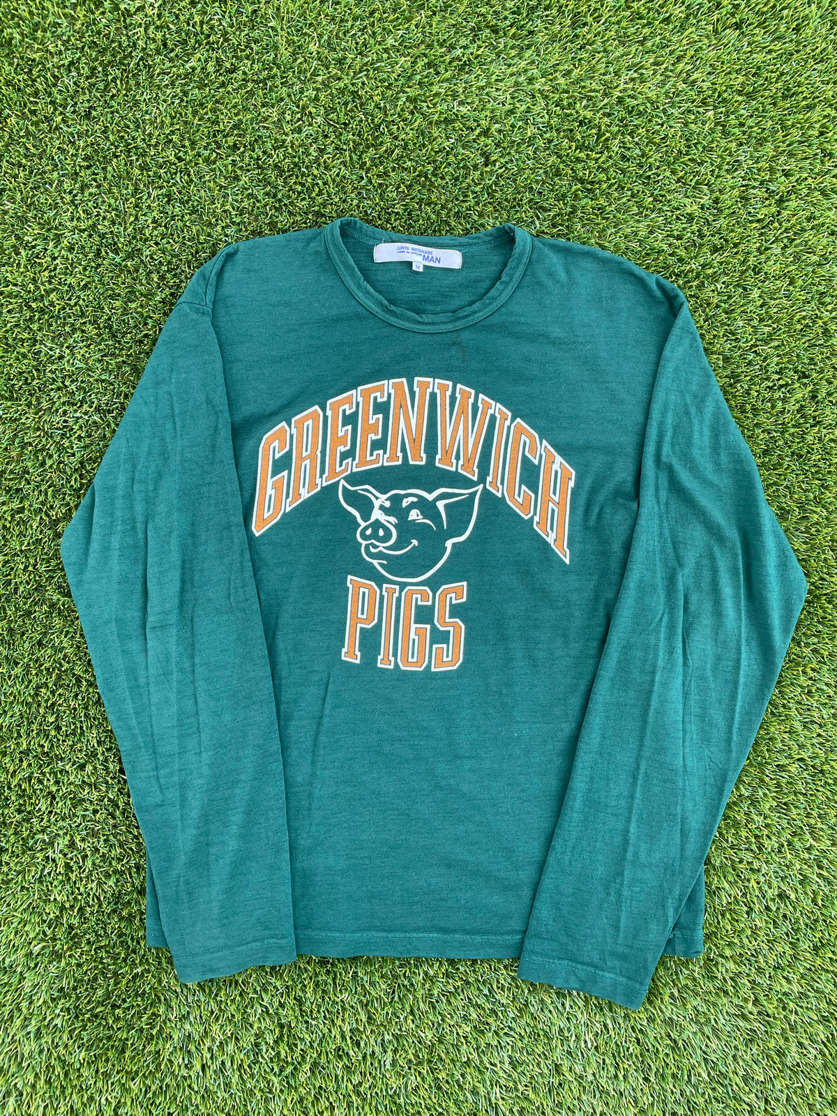 AD2002 Junya Watanabe “Greenwich Pigs” Long Sleeve