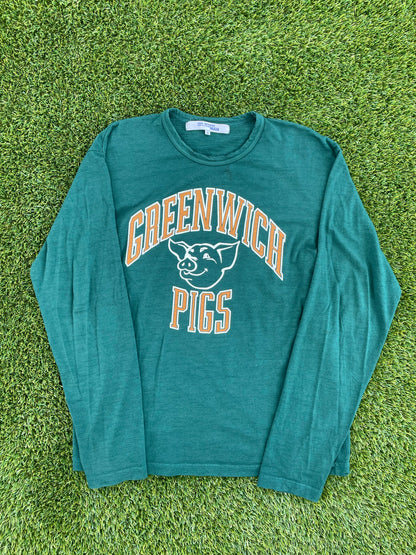 AD2002 Junya Watanabe “Greenwich Pigs” Long Sleeve