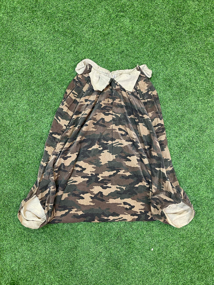 AD2005 CDG Camo Drop Crotch Shorts as