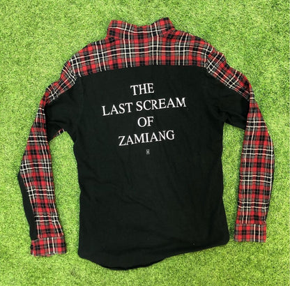 SS06 Undercover "The Last Scream Of Zamiang" Flannel Shirt