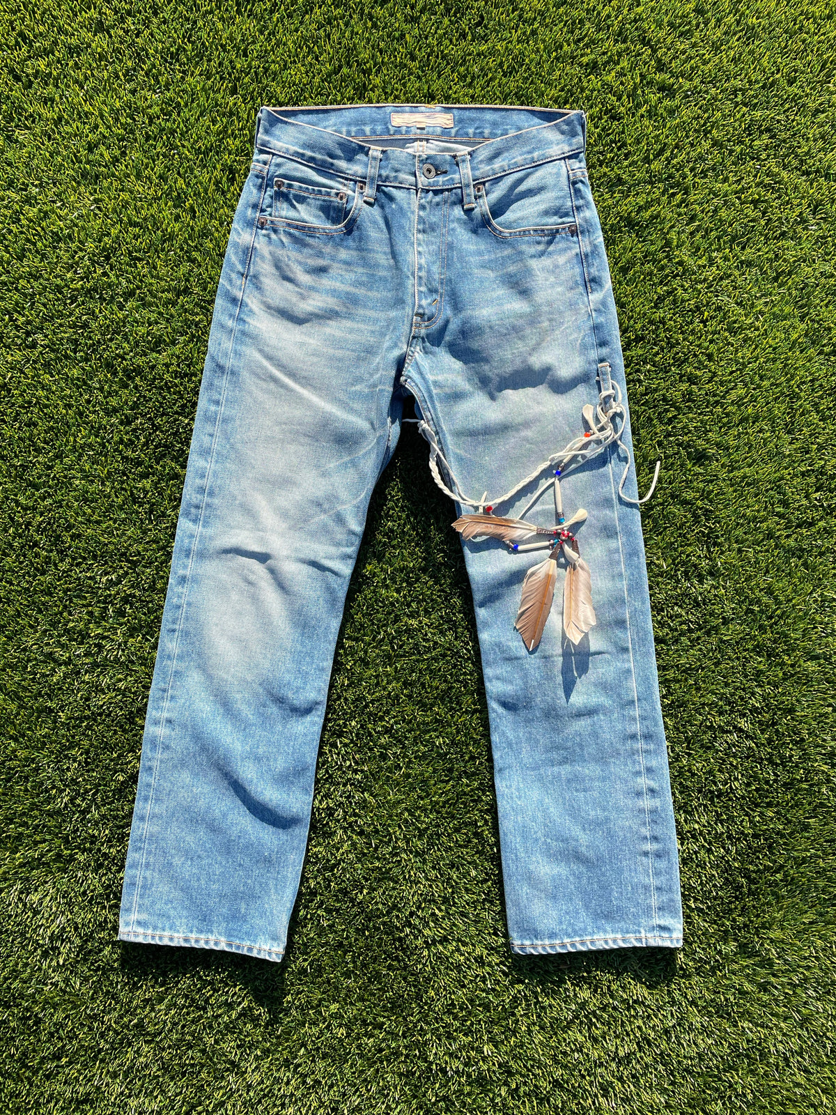 AD2003 Junya Watanabe Native Feathers Denim/Shirt