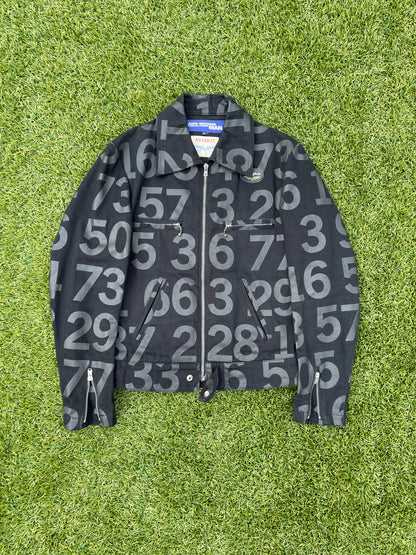 AD2002 Junya Watanabe X Aviakit Numbers Biker Jacket