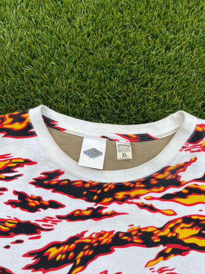 Phenomenon Tiger Camo Hybrid T-Shirt