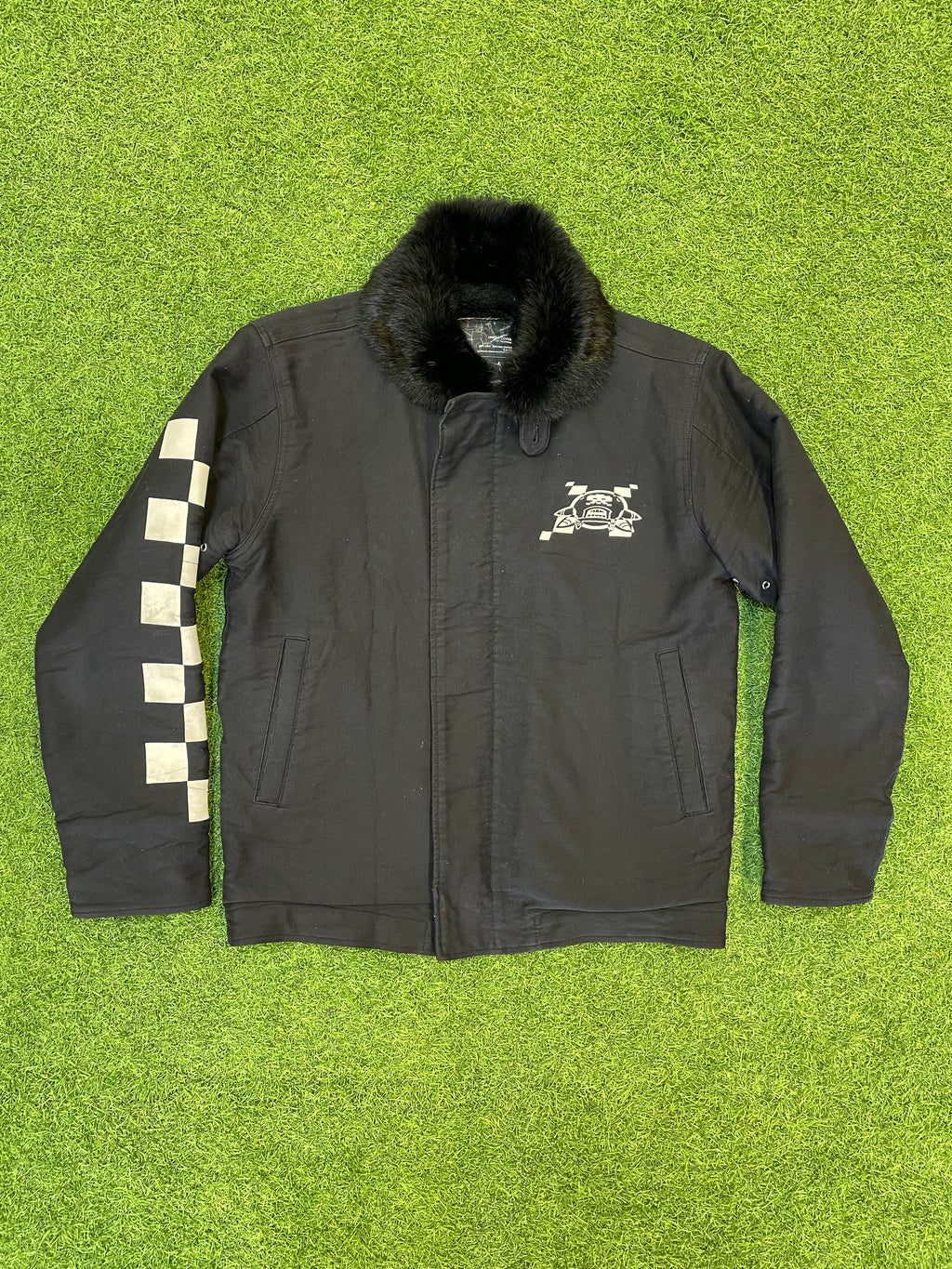 AW/01-02 “D.A.V.F” - Undercover Rabbit Fur Jacket