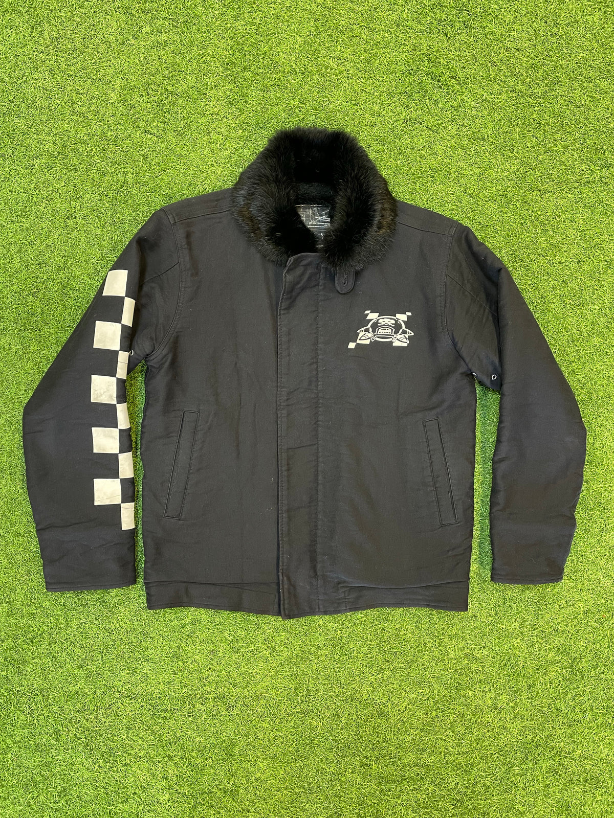 AW/01-02 “D.A.V.F” - Undercover Rabbit Fur Jacket