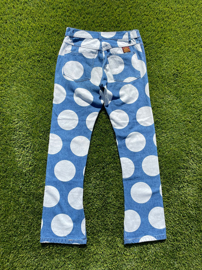 SS1985 "Mini-Crini" - Vivienne Westwood Polka Dot Denim