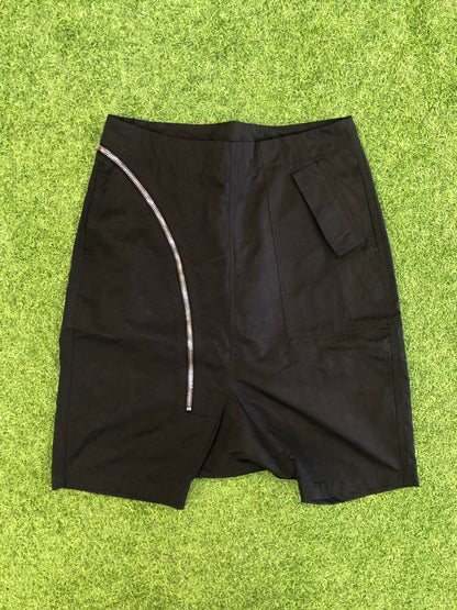 Rick Owens Drkshdw Black Aircut Pod Shorts