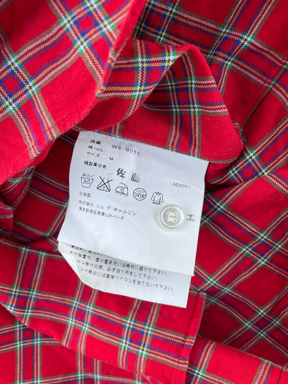 AD2001 Poem - Junya Watanabe “Him Ham” Plaid Button Up