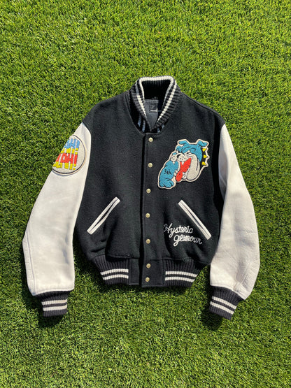 1989 Hysteric Glamour 5th Anniversary Bulldog Varsity Jacket