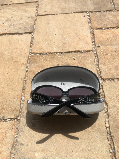 Dior Swarovski Rhinestone Sunglasses