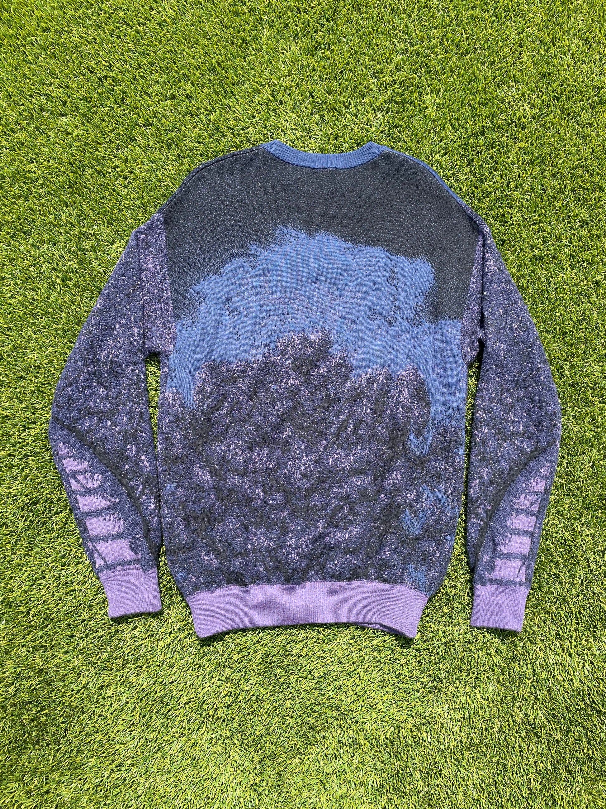 SS19 Louis Vuitton 'Wizard of Oz' Rainbow Walk Knitted Sweater