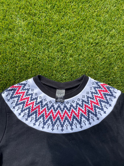 Number (N)ine Tribal Cross Sweater