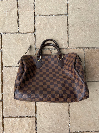 Louis Vuitton Speedy Handbag Damier 30