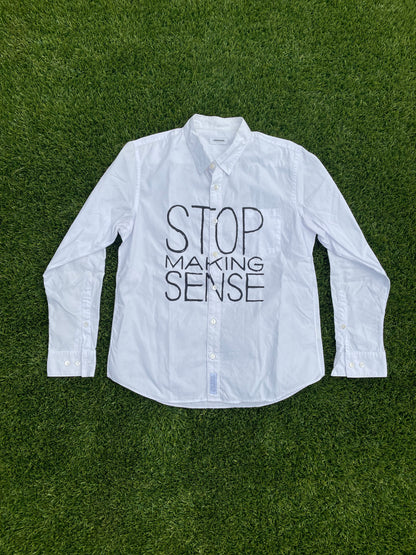 SS13 Undercover "Stop Making Sense" Button Up Shirt