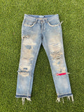 AW04 But Beautiful - Undercover 68' Red Yarn Denim