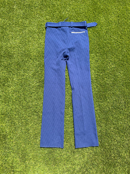 SS19 Prada Scuba Logo Patch Trousers