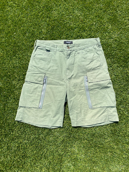 SS19 Undercover Cargo Pockets Olive Shorts