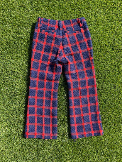 AD2001 Junya Watanabe CDG Plaid Wool Trousers