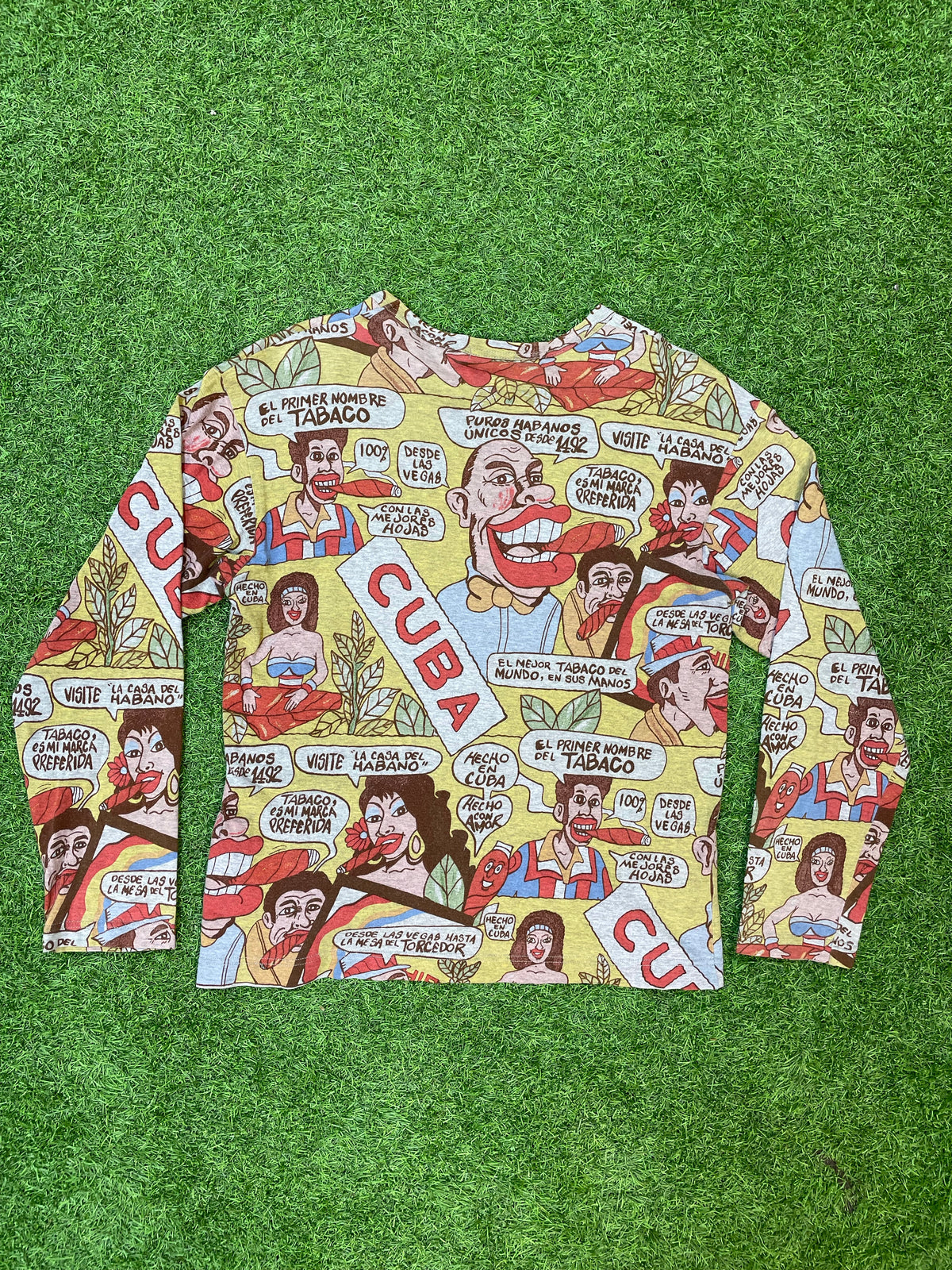 AW2002 Cuba - Comme Des Garçons Homme Comic Shirt