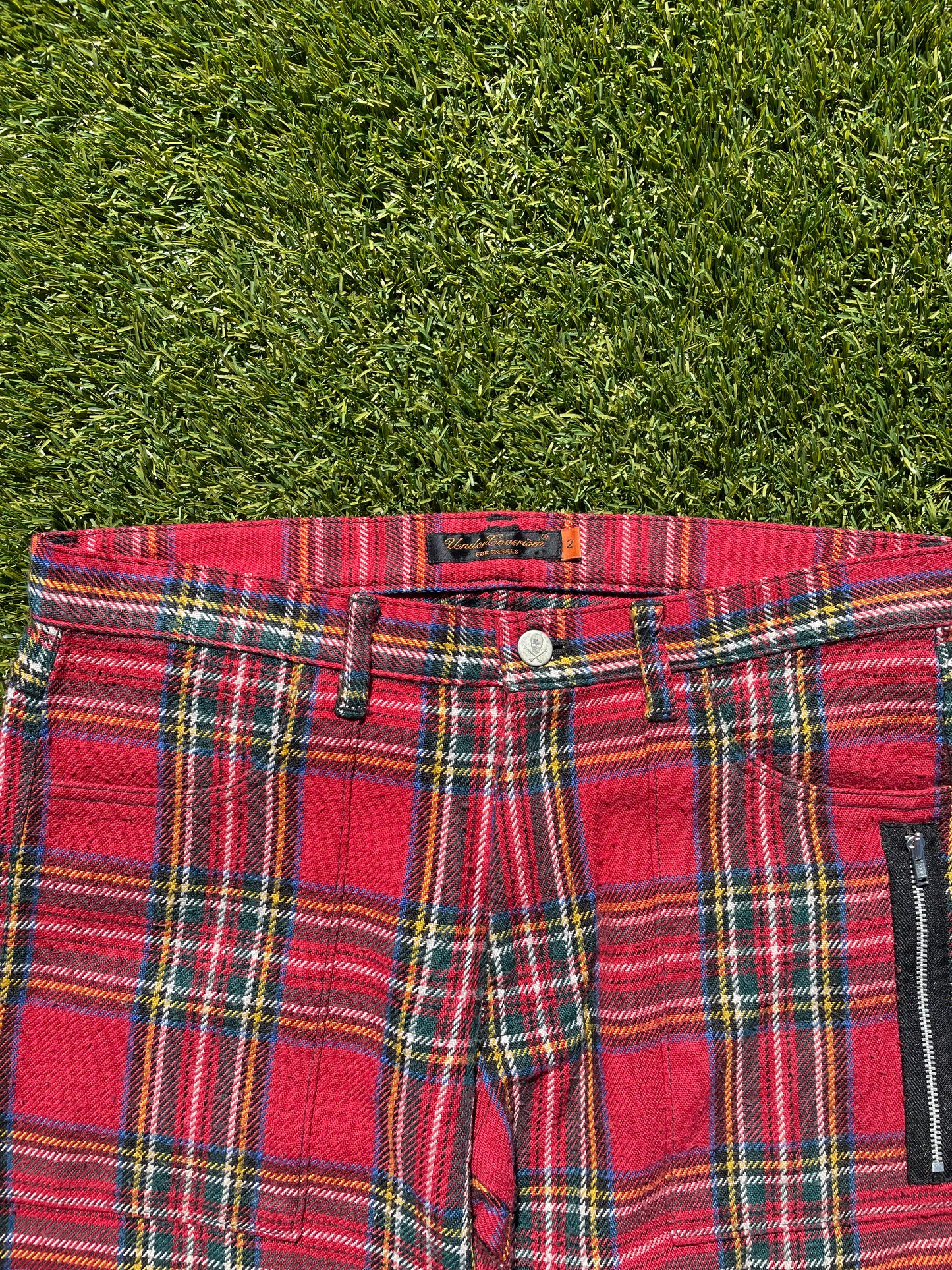 SS05 "But Beautiful ll"- Undercover Plaid Wool Trousers