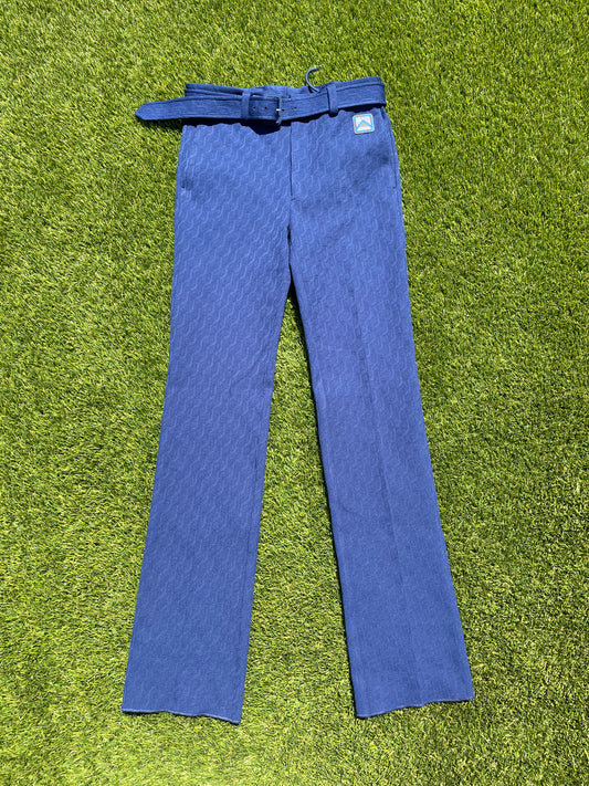 SS19 Prada Scuba Logo Patch Trousers