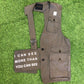 Undercover Asymmetrical Half Military "I Can See More Than You Can See" Vest