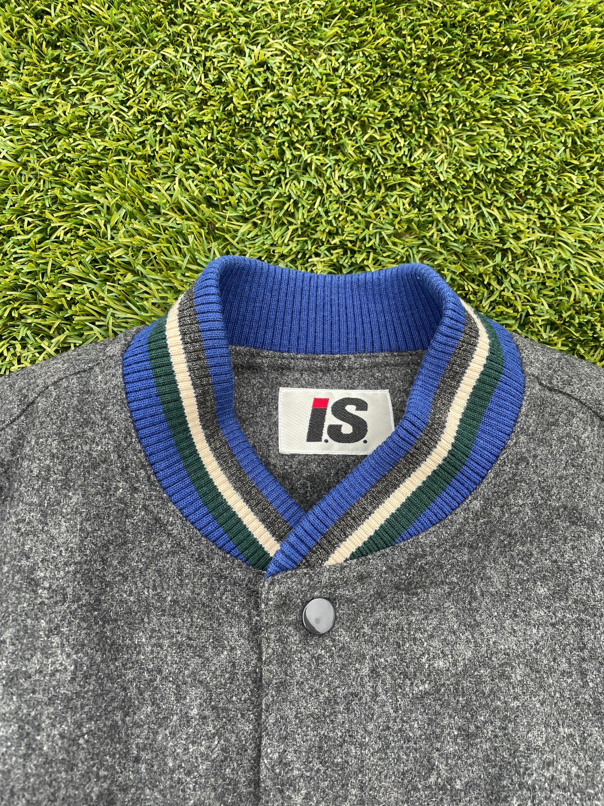 1984 Issey Miyake Sport Team Wool Varsity Jacket – rwndbckwrds