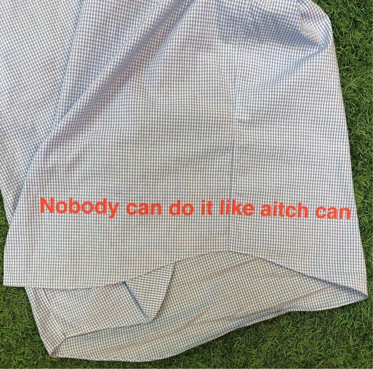 Aitch "Happy Meal" Poem Button Up