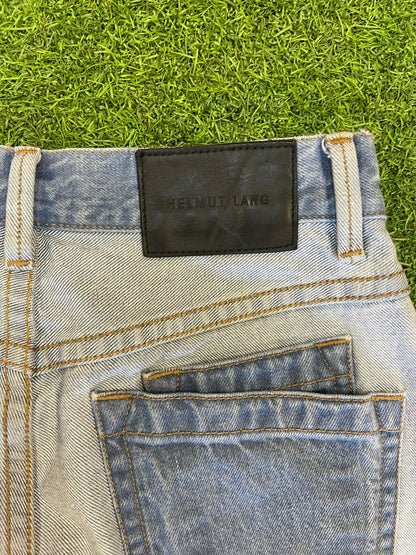 Helmut Lang Sample Relaxed Fit Inside Out Pocket Denim