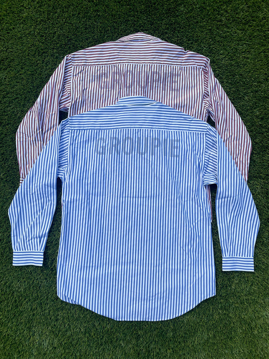 SS1999 Relief - Undercover Groupie Pinstripe Button Up
