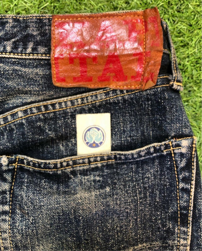 Kapital Boro Stitch Indigo Denim