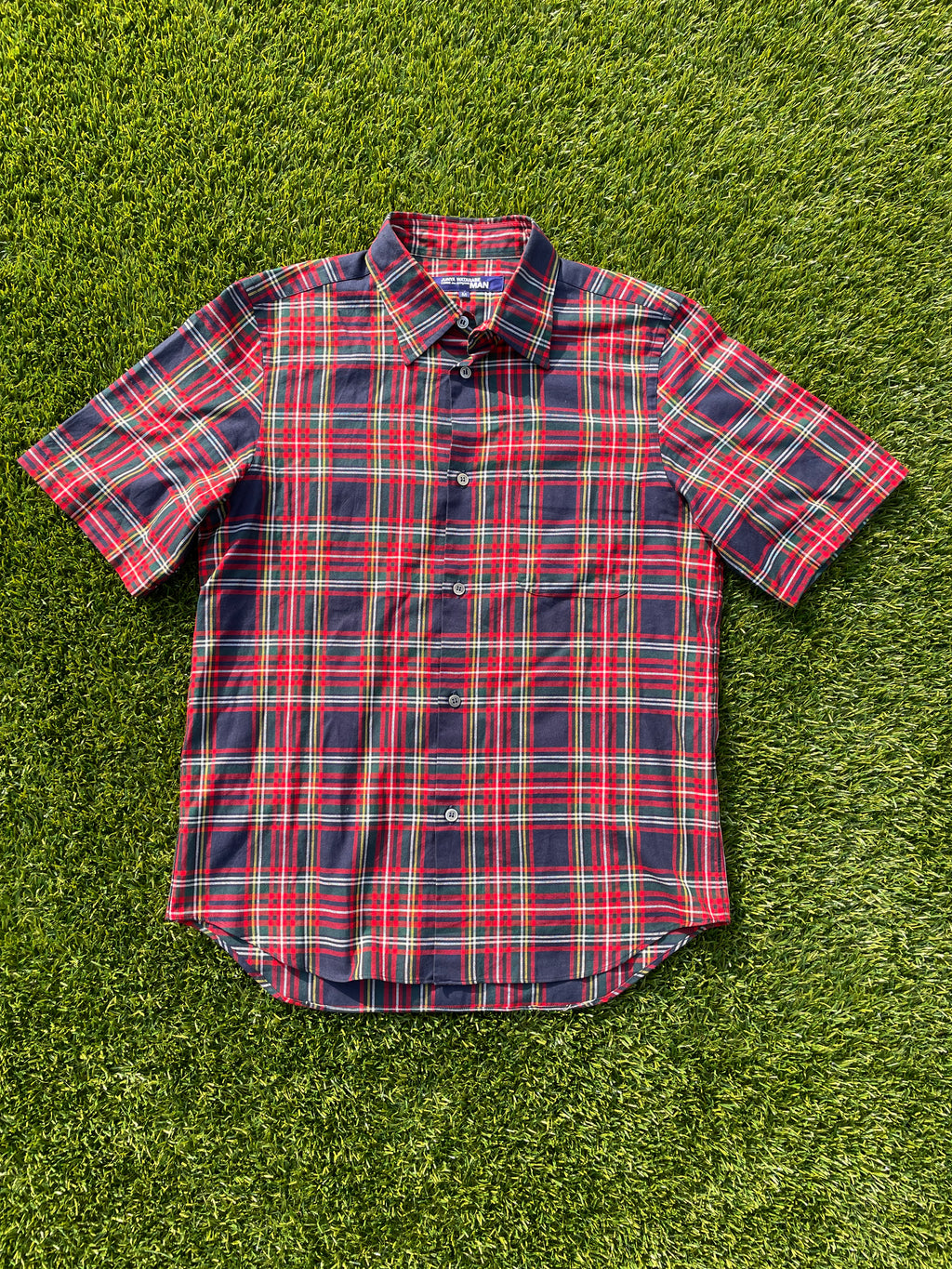 AD2001 Junya Watanabe “Gal” Plaid Button Up Shirt