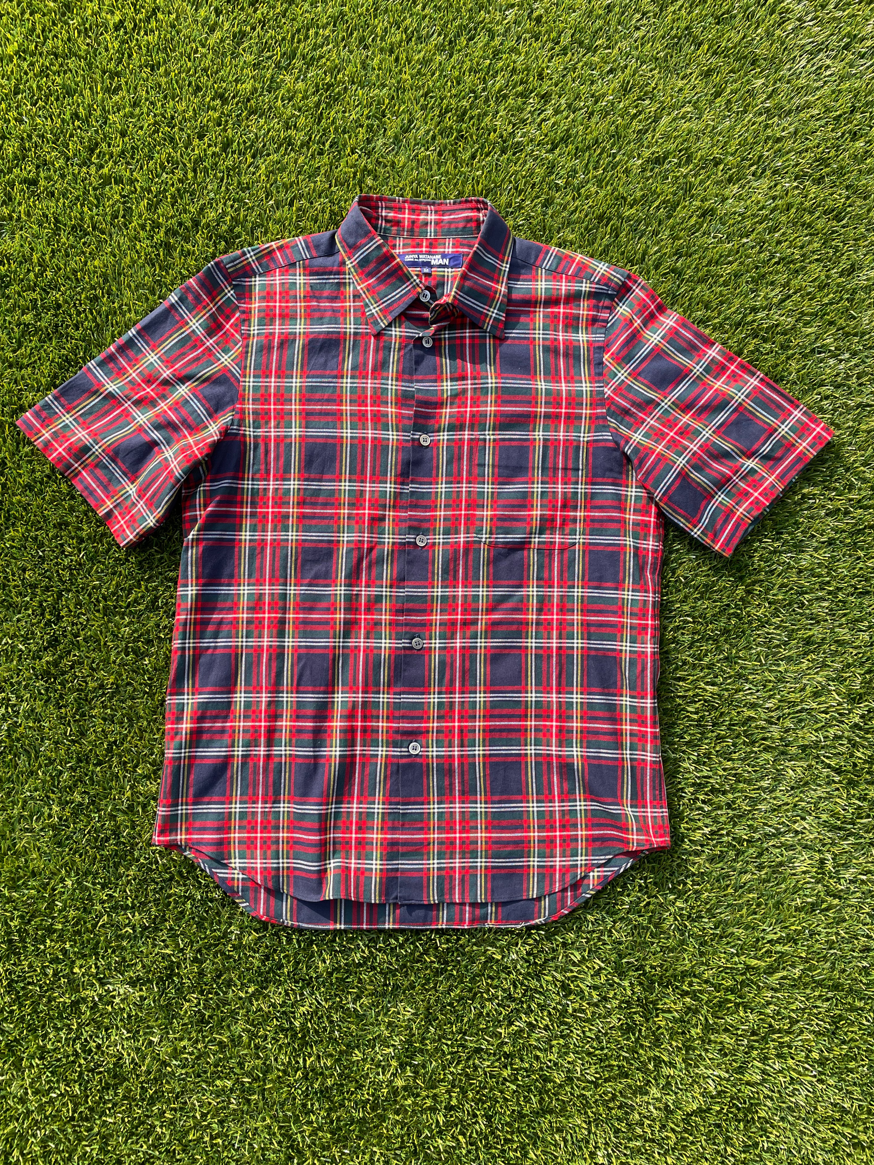 AD2001 Junya Watanabe “Gal” Plaid Button Up Shirt