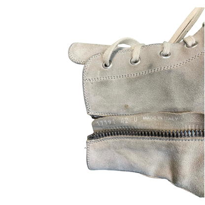 Rick Owens DRKSHDW Grey Ramones High-Top Sneakers