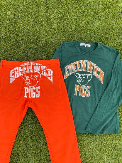 AD2002 Junya Watanabe “Greenwich Pigs” Long Sleeve