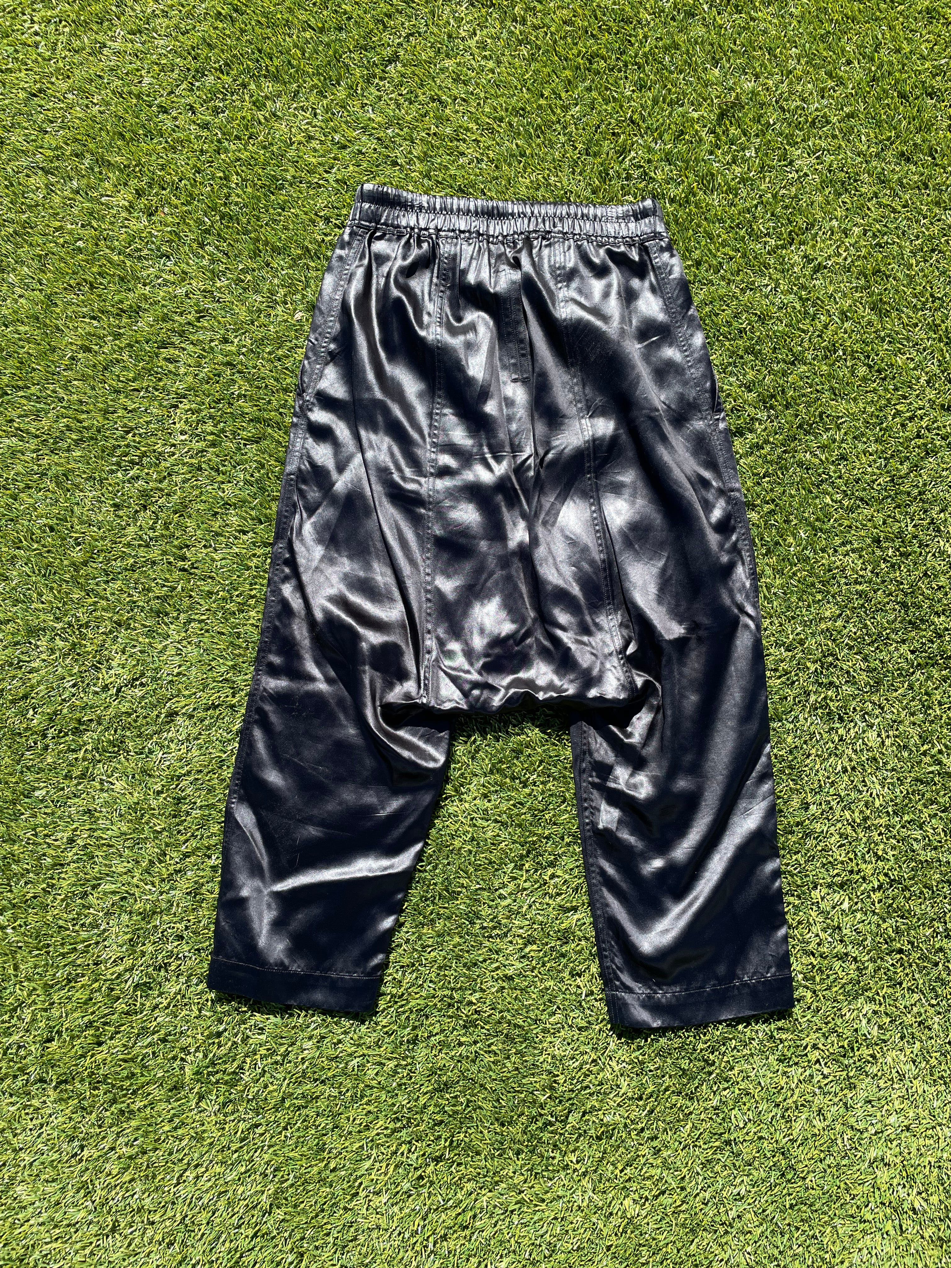 FW20 Performa - Rick Owens 3/4 Silk Drop Crotch Pant