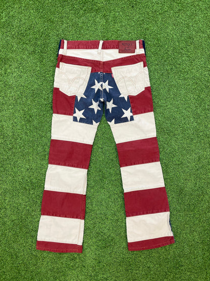 Hysteric Glamour Kinky American Flag Denim