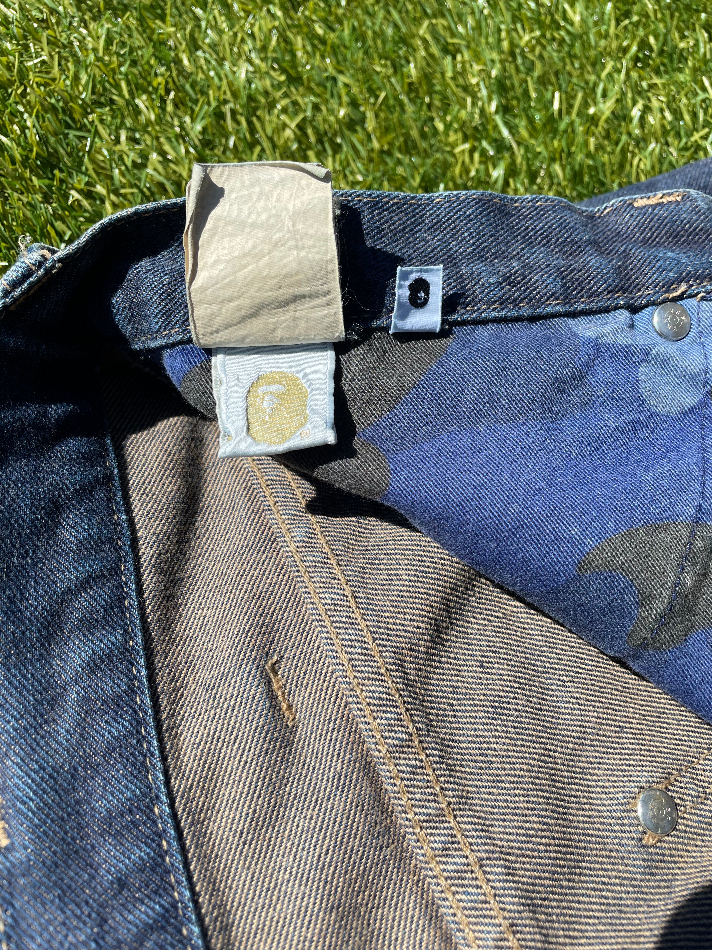 Bapesta Star Indigo Denim