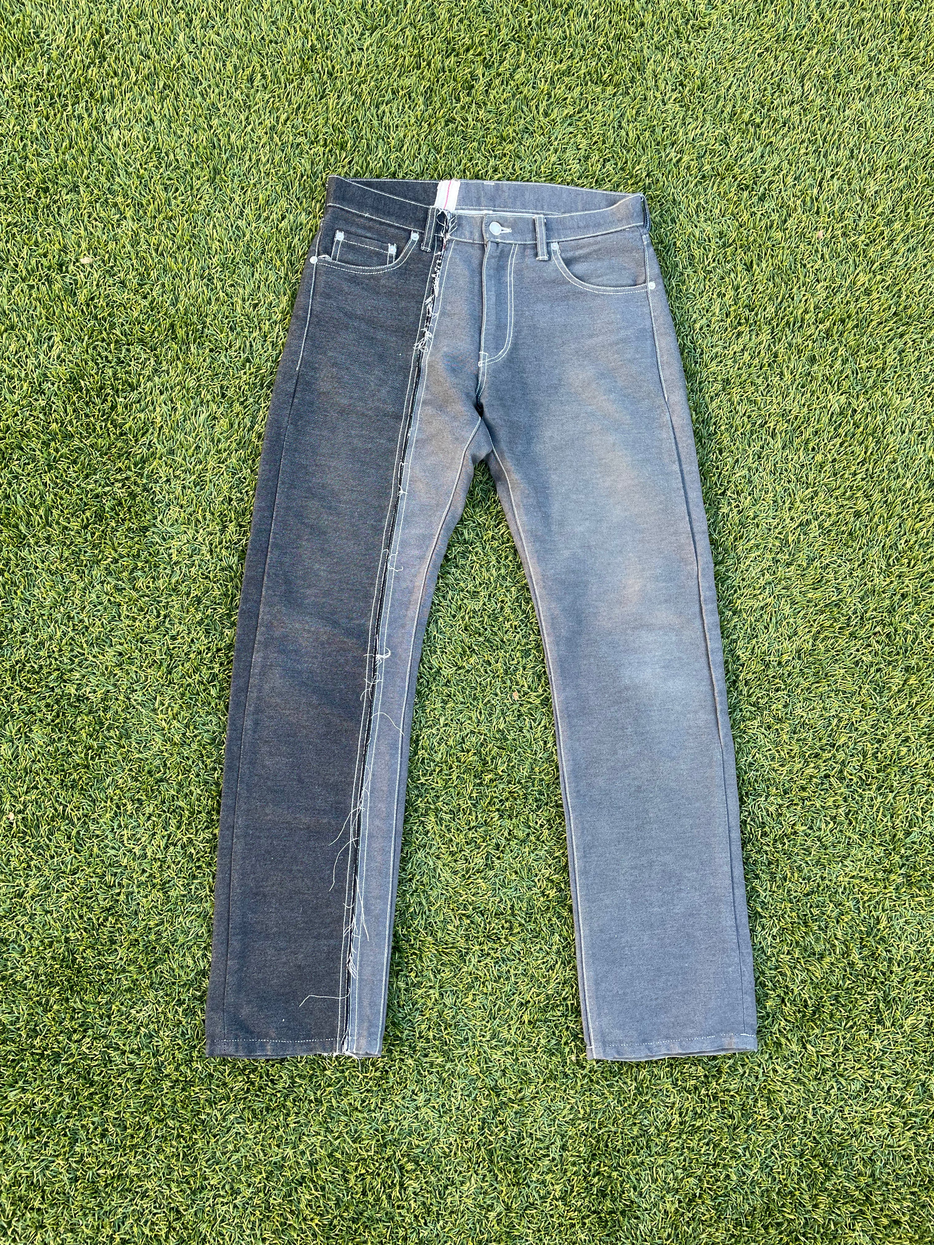 AD2000 Comme Des Garçons Reconstructed Spilt Denim